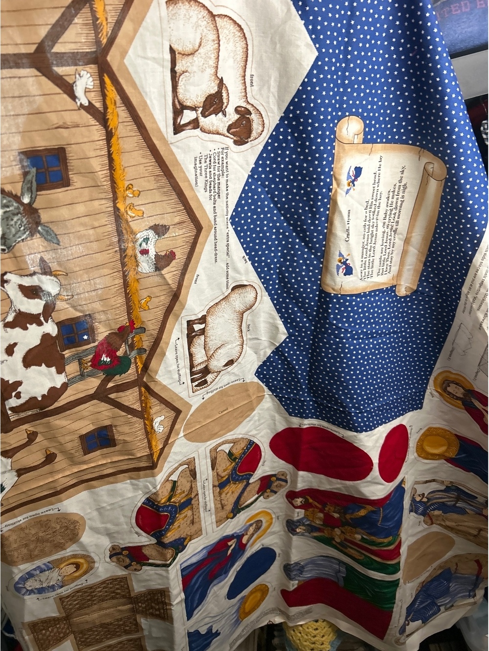 Keepsake Crafts Nativity Scene Fabric Panel